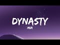 MIIA - Dynasty (Lyrics) / It all fell down, it all fell down