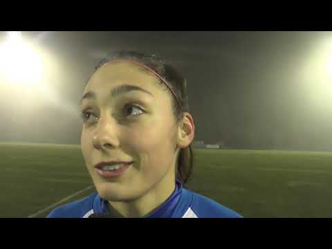 Amber Tysiak na KRC Genk Ladies - RSC Anderlecht op 25.01.2020