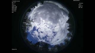 2026-04-17 All sky camera capture from Poiana Rusca Mountains, Romania