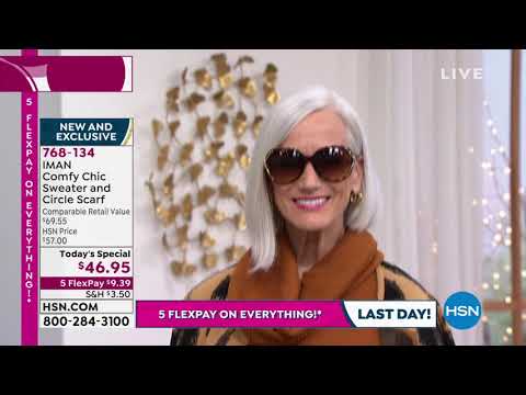 HSN | IMAN Global Chic Fashions 10.24.2021 - 12 AM