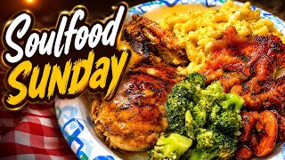 What I Cooked for Sunday Night Dinner/ Baked Chicken & Mac & Cheese #sundaydinner #macandcheese 
