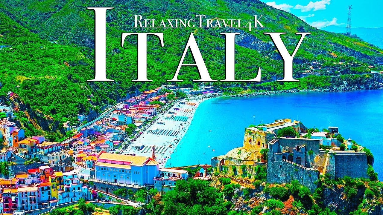 Italy 4K - Relaxing Travel Guide Film with Calming Music and Nature Sounds