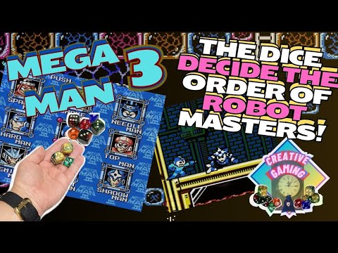 Rolling dice on Mega Man 3 - This challenge is brutal