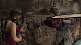 Ada Wong's chainsaw death that makes no sense vol.4 😐 Resident Evil 4 (PS4)