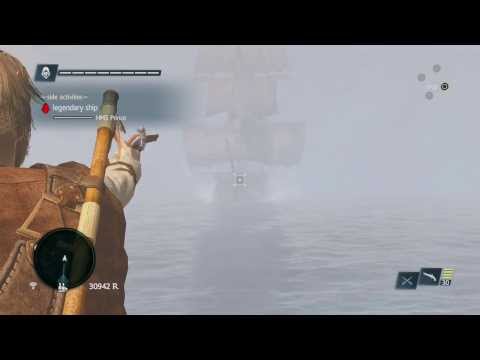 How to Easily Defeat Legendary Ship: HMS Prince no upgrades!! Assassin's Creed 4 Legendary Ship PS4