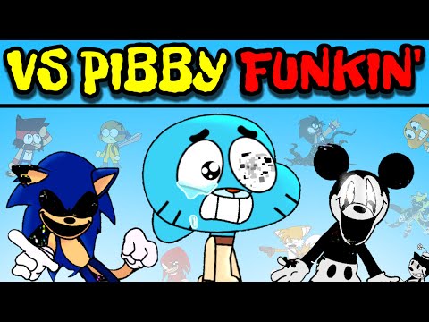 Friday Night Funkin' VS Pibby Funkin Full Mod Demo | Sonic, Gumball, Mickey, Ok Ko (FNF/Pibby/New)