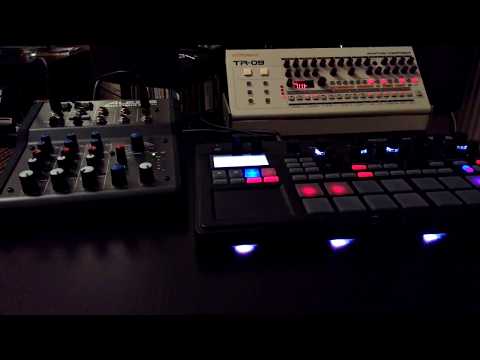 TR-09 Individual outs using hard panning (probably works for TR-08 as well)