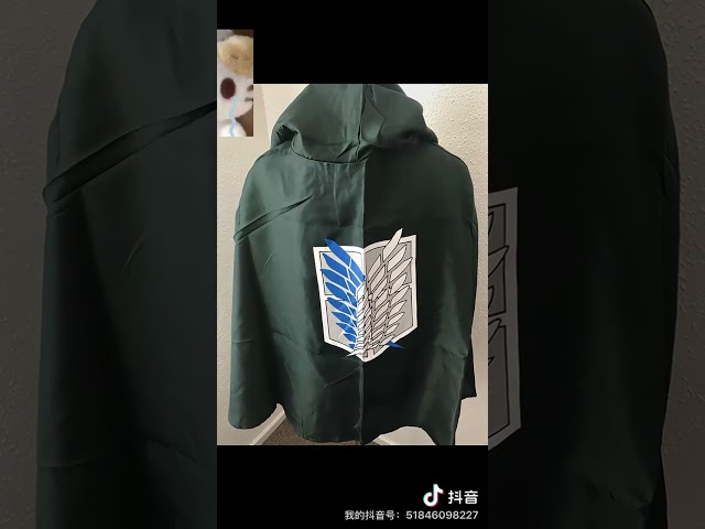 Vídeo relacionado con nezababy Anime Cosplay Arnés Abrigo Encuesta Cuerpo Cinturón Cuero Disfraz Cape Recon Hookshot PU Correas Halloween Accesorios, Aot Cape, S