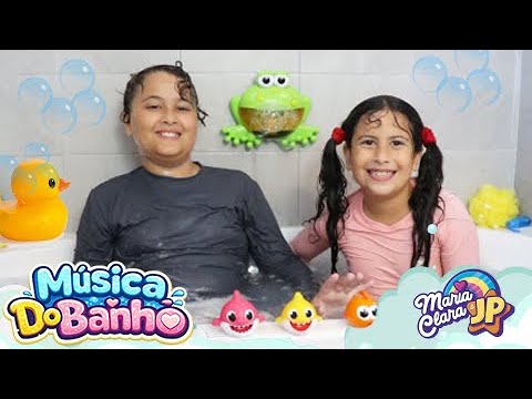 MÚSICA DO BANHO COM MARIA CLARA E JP ♫ Bath Song | Nursery Rhymes & Kids Songs