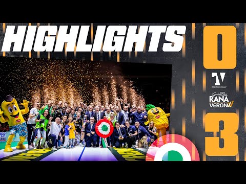 HIGHLIGHTS | Itas Trentino vs. Rana Verona | Del Monte Italian Cup Final