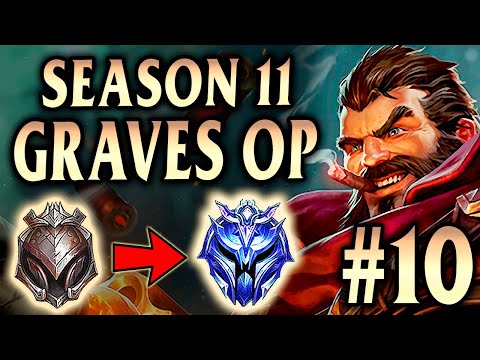 Graves Jungle! IRON 4 0LP to Diamond Episode #10! - League of Legends Season 11