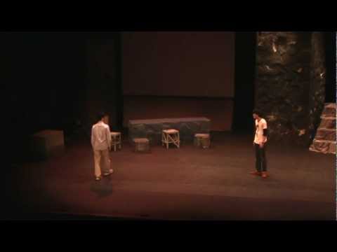 【大手前大学】震災復興支援ミュージカル公演よりScene3@倒壊したパン屋