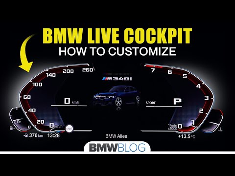 How to customize the BMW Digital Gauge Cluster
