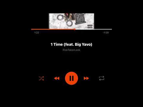 RiskTakerLeek Ft. Big Yavo - 1 Time (Slowed)