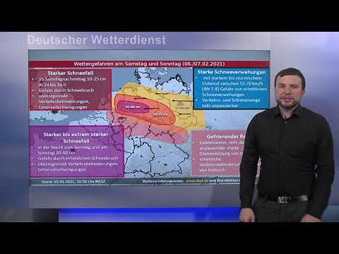 05.02.2021 Unwetterinformation - Deutscher Wetterdienst (DWD)