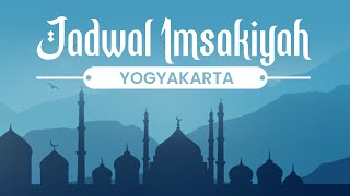 Jadwal Imsakiyah Kota Yogyakarta selama Bulan Ramadan 1443 H