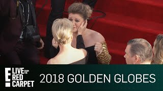 Kelly Clarkson's Fangirl Freak Out Over Meryl Streep! | E! Live from the Red Carpet