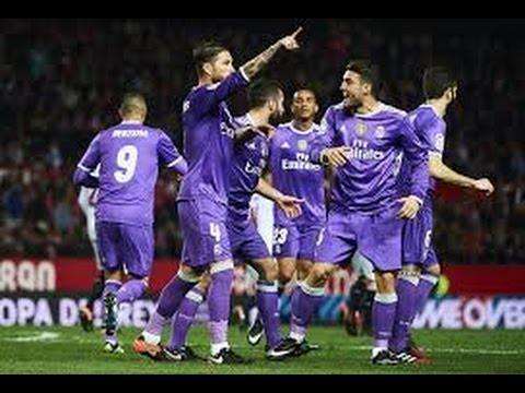 Stevan Jovetic Winning Goal - Sevilla vs Real Madrid 2-1 - La Liga 15/01/2017 HD