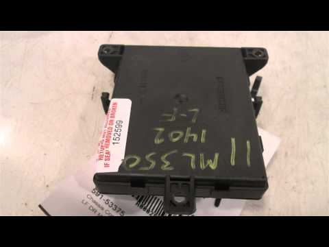 2011 Mercedes ML350 LF DR MOD ID 1648701526 - mbiparts.com Used OEM Mercedes Parts - Dismantl... OEM