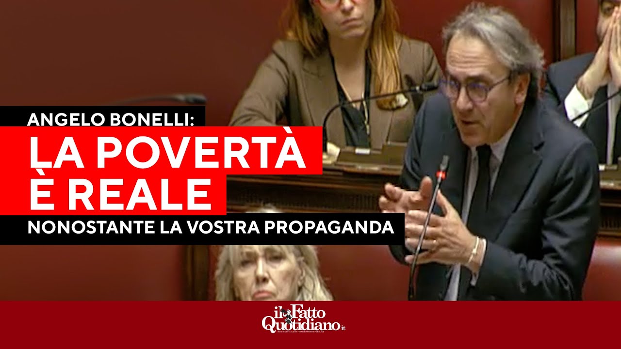 Bonelli contro la manovra: "Con la propaganda volete nascondere la crisi, ma la povertà rimane"