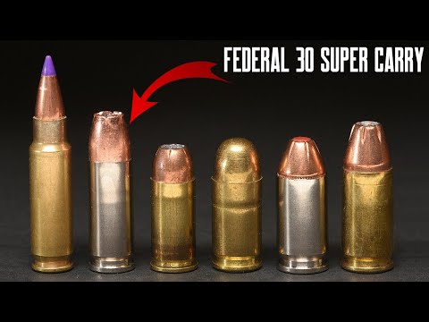 A BETTER 9MM? Federal 30 Super Carry Caliber Cartrige Review!