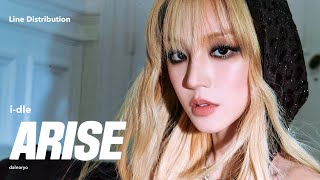 i-dle (아이들) x Solo Leveling:ARISE — ‘ARISE’ | Line Distribution