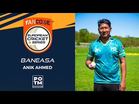 POTM: A.Ahmed -  BAN vs CLJ | Highlights | FanCode ECS Romania, 2022 Day 2 | ECS22.126