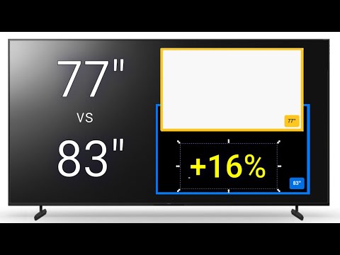 77" vs 83" TV Size Comparison — Is the Jump Worth It?