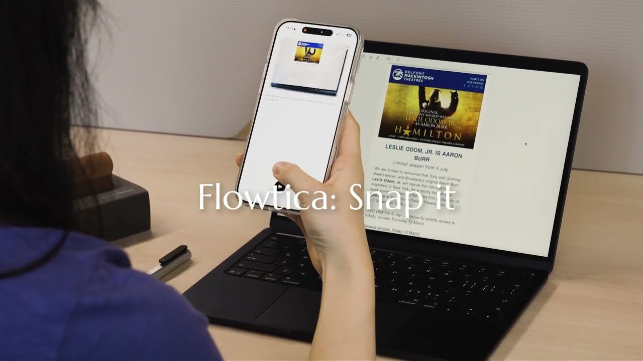 Snap Anything Into Your Meeting Notes &mdash; Flowtica Understands Photos, Not Just Text - YouTube