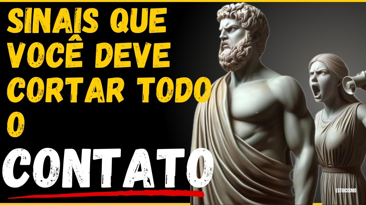 05 SIGNS YOU SHOULD CUT OFF ALL CONTACT | STOIC PHILOSOPHY