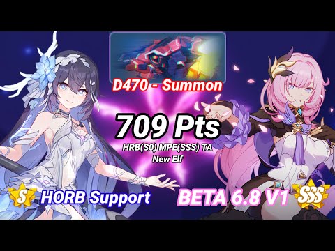 S.0 Seele: Herrscher of Rebirth SP MPE | New Boss (D470 - Summon) 709 Pts - Honkai 6.8 BETA V1