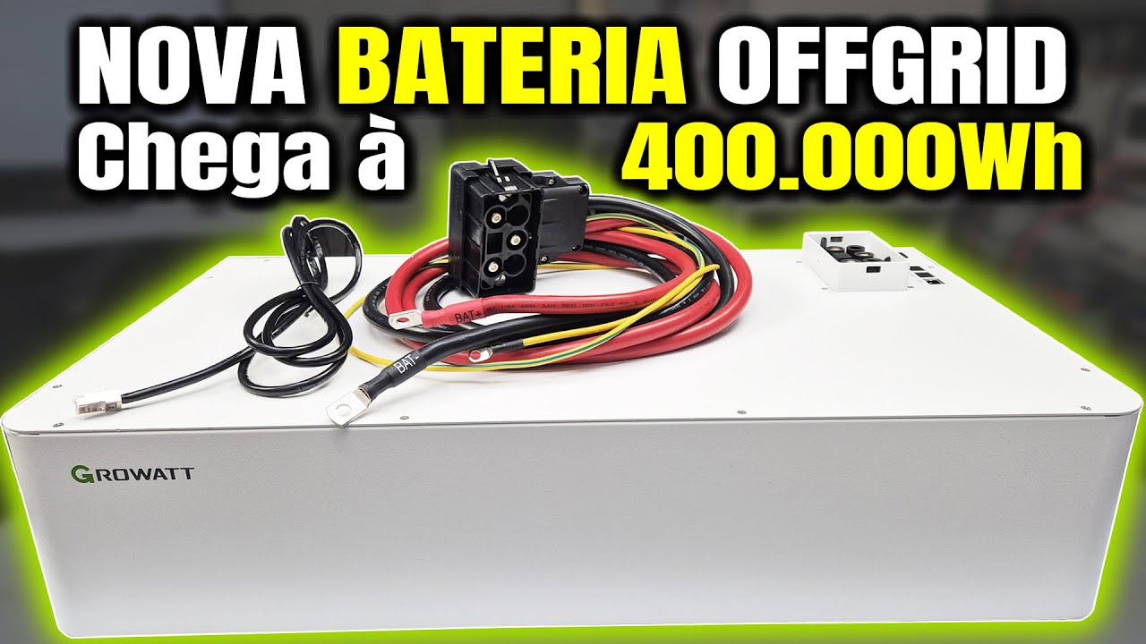 GROWATT AXE5.0L-C1 OffGrid Battery 5,000Wh to 400,000Wh