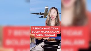 Download lagu Tiktok Deasi Listiani | BENDA YANG TIDAK BOLEH MASUK DALAM KABIN PESAWAT mp3