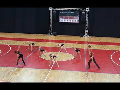 NBTA Europe Twirling Championships 2021 - Porec - DANCE TWIRL Senior - Team FRANCE