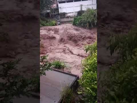 Así se creció el río de Sucre Cauca, Dios nos guarde a todos..