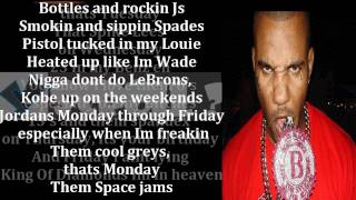 Game- "Bottles & Rockin J's" Ft. DJ Khaled, Lil' Wayne, Busta Rhymes, Fabolous & Rick Ross