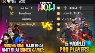 5 Pro World Players Vs Munna Bhai Ajju Bhai Amit B