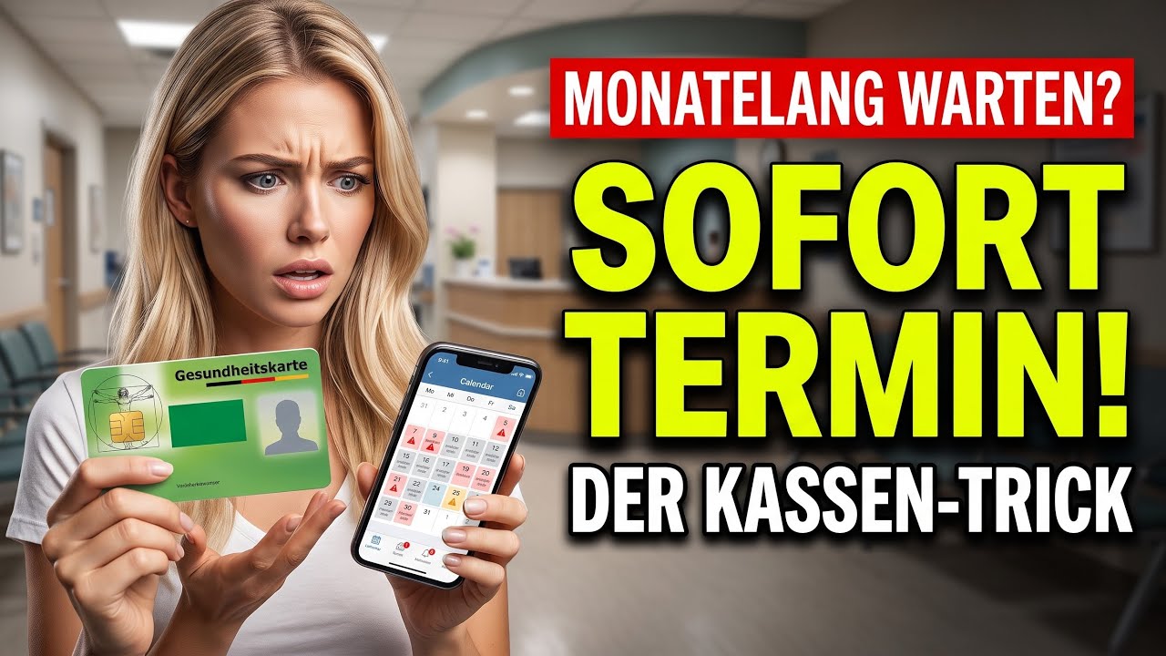 Schneller Arzttermin für Kassenpatienten: 5 geheime Tricks, die dir keine Krankenkasse verrät!