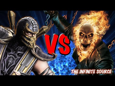 Scorpion vs Ghost Rider | Source Rap Battle