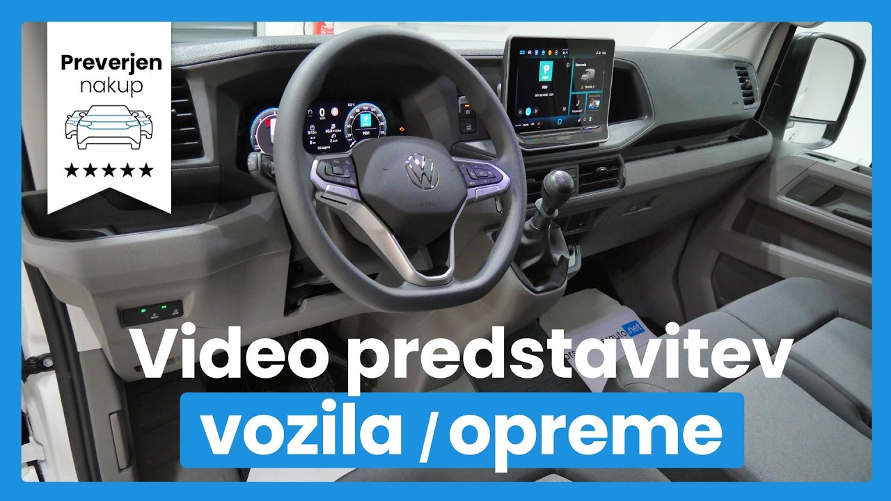 Volkswagen Crafter Furgon 35 L3 H3 - DOBAVA JUNIJ 2026