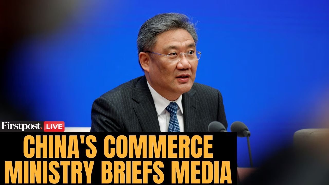 LIVE: China’s Finance and Commerce Ministers Brief Media on Beijing's GDP Growth Target | N18G