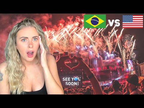 AMERICAN REACTS TO BRAZILIAN FANS VS GRINGOS/ INTERNATIONAL COUPLE 🇧🇷🇺🇸