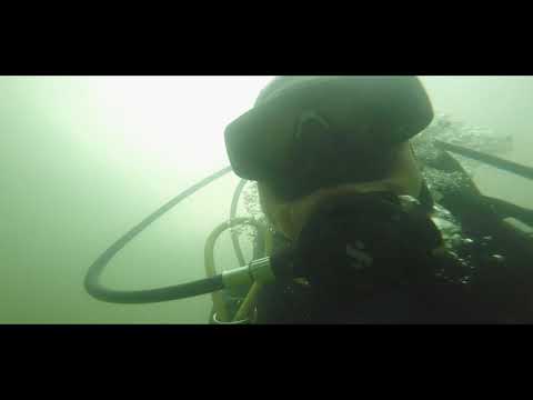 Szybki nurek Jezioro w Moryniu