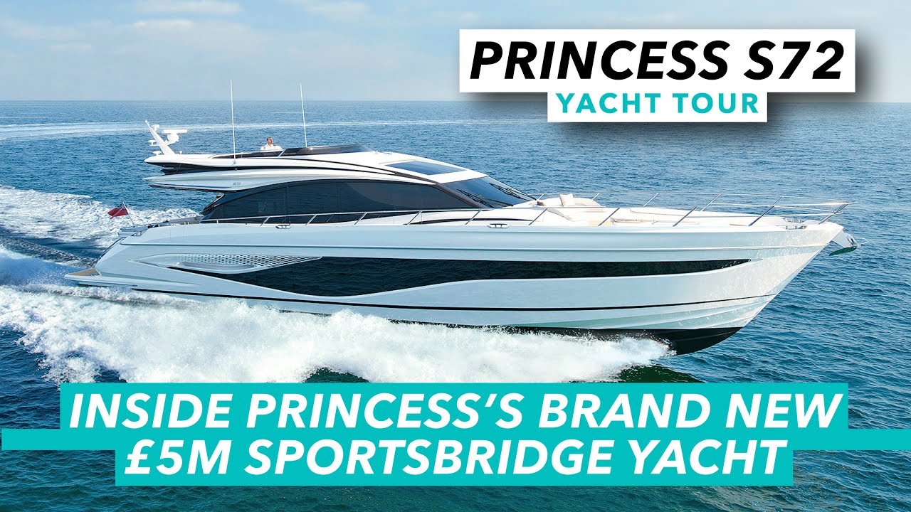 Princess S72 yacht tour