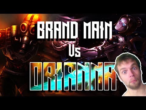 Brand vs Orianna lol season 8 Gameplay commentary