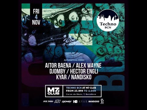 TECHNO BCN - CLUB M7 - 4/11/2022