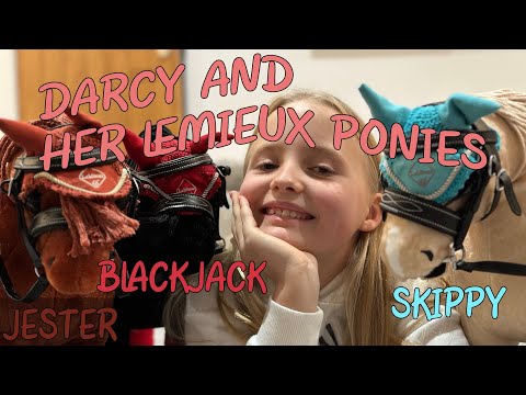 Darcy and her LeMieux ponies