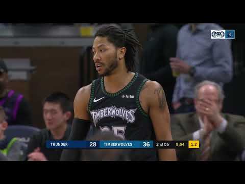 Highlights: Towns pours in 41, Wolves beat Thunder