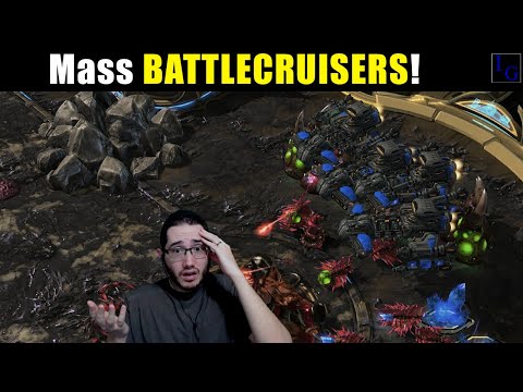 Why is it always BATTLECRUISERS!? | Live Zerg versus Terran Ladder Game | Starcraft 2 SC2 Match