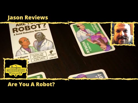 Jason's Board Game Diagnostics of Are You a Robot?